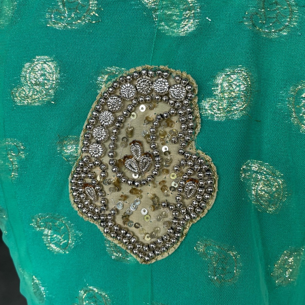 Beaded Indian dress - Picture 6 of 7